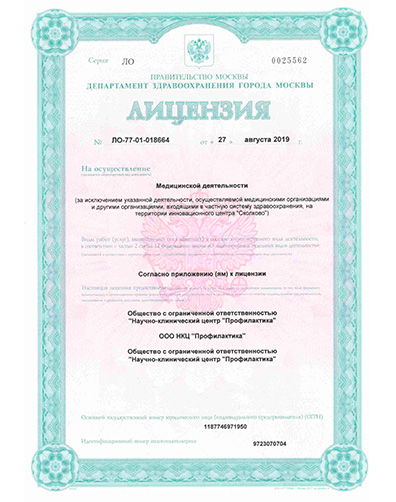 Лицензия Проф 11 Лицензия Проф 11